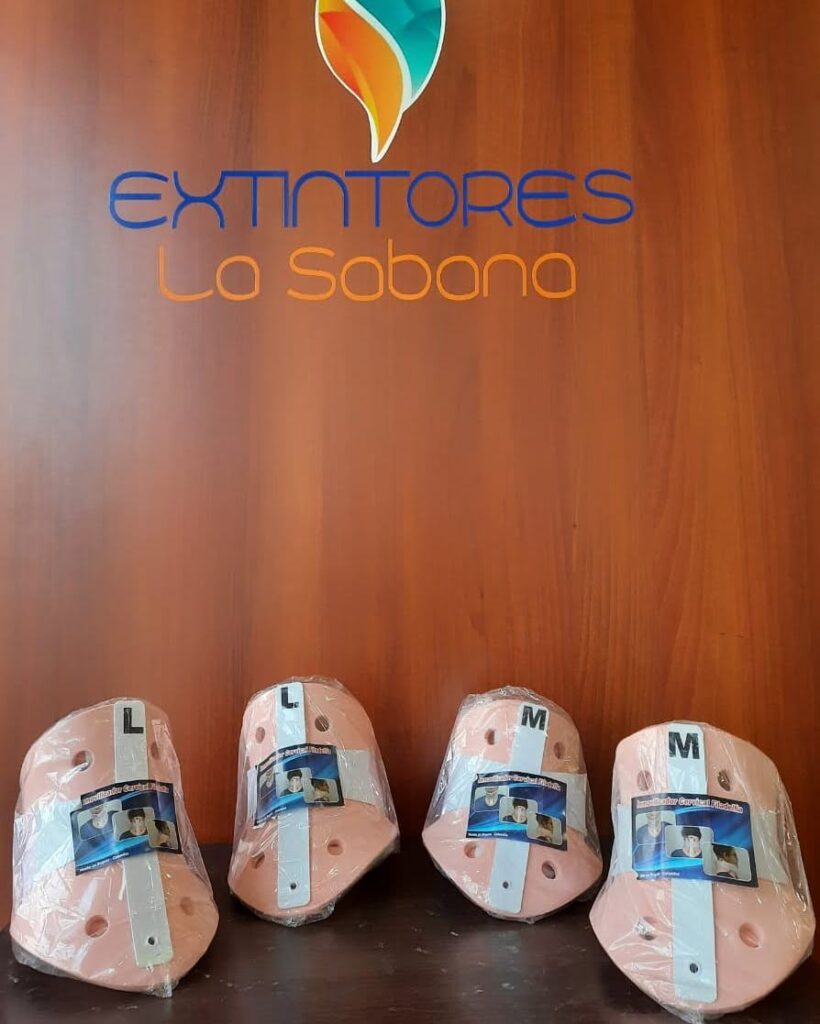 Inmovilizador de cabeza - Dispositivo esencial para estabilización en emergencias - EXTINTORES LA SABANA SAS